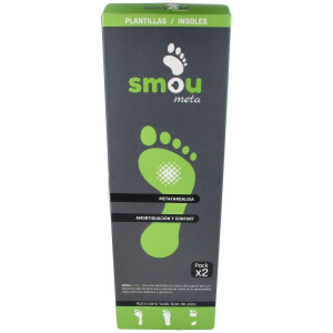 Smou Meta Metatarsalgia Amortiguación Y Confort Talla 43-44 1 Par
