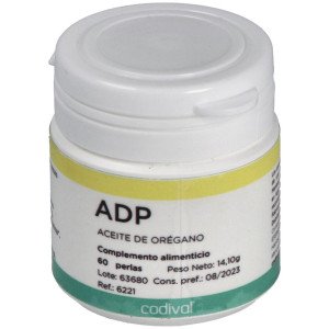 Codival Adp Orégano Emulsión 60 Perlas