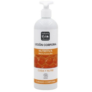 Naturabio Cosmetics Loción Corporal Nutritiva Con Miel Y Avena 500Ml