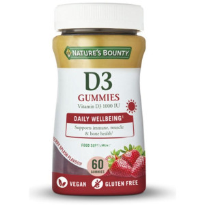 Vitamina D3 1000 Ui 60 Gummies