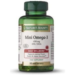 Mini Omega-3 450 Mg 60 Mini Cápsulas Blandas
