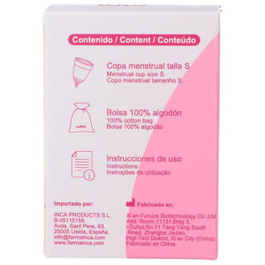 Copa Menstrual Con Bolsita De Transporte Talla S 1 U
