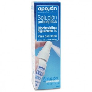 Aposan Clorhexidina Digluconato 1 % Pulverizador 30Ml