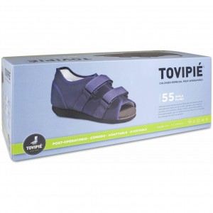 Tovipié Sandalia Post-Operatoria Azul Talla Pequeña, 1 Ud