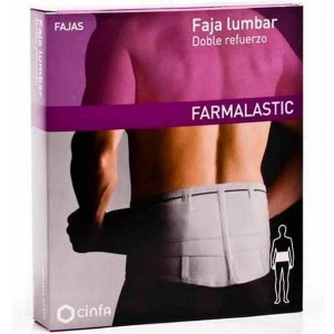 Faja Lumbar - Farmalastic Doble Refuerzo (Talla 2)