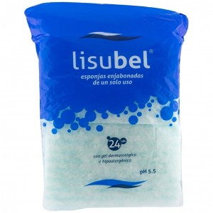 Lisubel Esponjas Enjabonadas Desechables 24Uds
