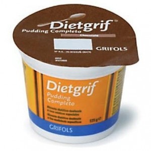 Dietgrif Pudding Completo Sabor Chocolate 125G 24Uds
