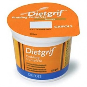 Dietgrif Pudding Completo Sabor Caramelo 125G 24Uds