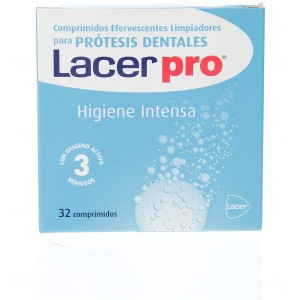 Lacerpro - Limpieza Protesis Dental (32 Comprimidos Efervescentes)