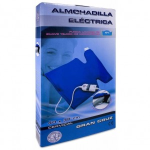 Gran Cruz Almohadilla Eléctrica Cervical, 1 Ud