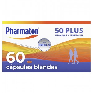 Pharmaton 50 Plus (60 Capsulas)