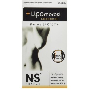+Quemagrasas Abdominal Lipomorosil (30 Capsulas)