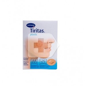 Tiritas Plastic - Aposito Adhesivo (20 Unidades Redondas 22 Mm)