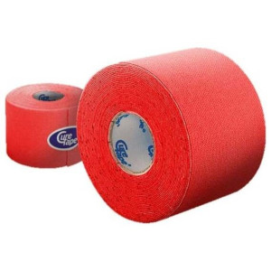 Cure Tape Venda Elástica Adhesiva Rojo 5Cmx5M 1Ud