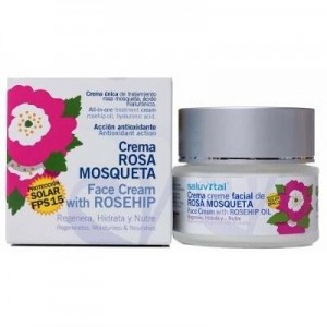 Saluvital Crema De Rosa Mosqueta Piel Seca 50Ml
