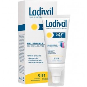 Ladival Facial Piel Sensible Fps 50+ (Gel-Crema 1 Envase 50 Ml)