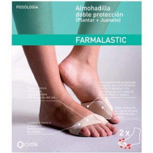 Protector Doble Juanete + Plantar - Farmalastic Feet (T - G)