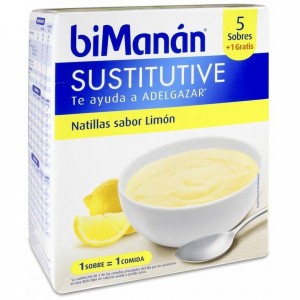 Bimanán® Beslim Natillas Sabor Limón 6Uds