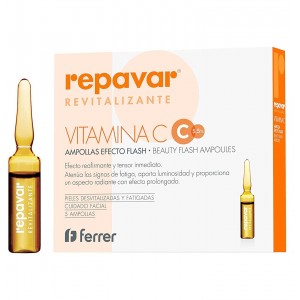 Repavar Revitalizante Ampolla Efecto Flash (5 Ampollas)