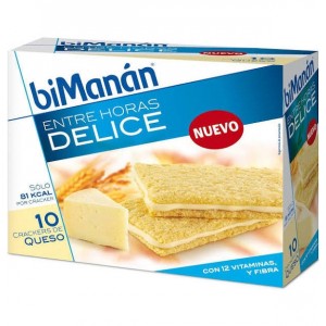 Bimanan Bekomplett Snack Crackers Queso (10 Unidades 200 G)