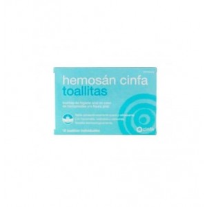 Hemosan Cinfa Toallitas (12 Toallitas)