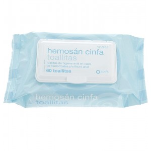 Hemosan Cinfa Toallitas (60 Toallitas)