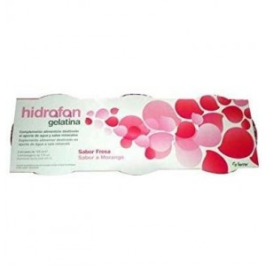 Hidrafan Gelatina (3 Envases 125 Ml Sabor Fresa)