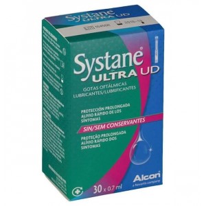 Systane Ultra Unidosis, Gotas Oftálmicas Lubricantes, 30 Monodosis. - Alcon