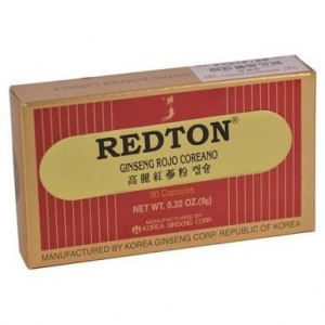 Ginseng Rojo Coreano Redton 30 Capsulas