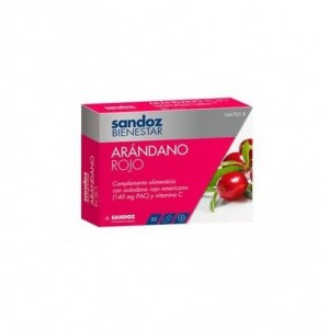 Sandoz Bienestar Arandano Rojo Cranberry (30 Capsulas)