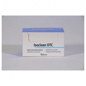 Isoclean Otc Toallitas - Alcohol Isopropilico Al 70% (50 Toallitas)