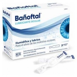 Bañoftal Gotas Oftálmicas Monodosis, 20 Uds