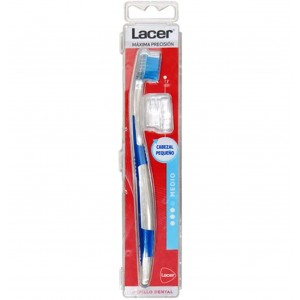 Cepillo Dental Adulto - Lacer Cabezal Pequeño (Medium)