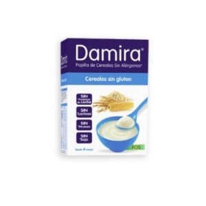 Damira Papilla Cereales Sin Gluten Con Fos (2 Envases 300 G)