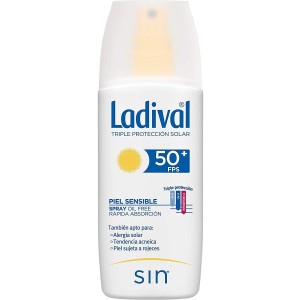 Ladival Piel Sensible Spray Fps 50+ (1 Envase 150 Ml)