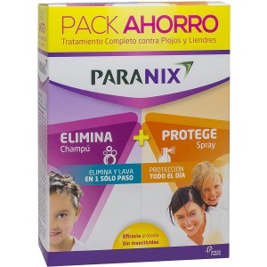 Paranix Pack Duo Champu Y Protec (1 Envase 200 Ml + 1 Envase 100 Ml)