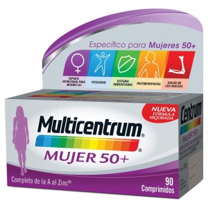 Multicentrum Mujer 50+ (90 Comprimidos)