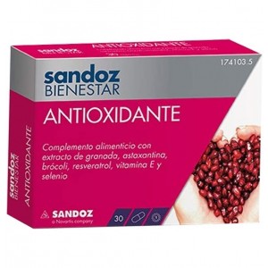 Sandoz Bienestar Antioxidante (30 Capsulas)