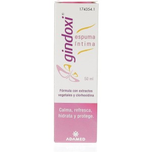 Gindoxi Espuma Higiene Intima,  50 Ml. - Adamed Lab