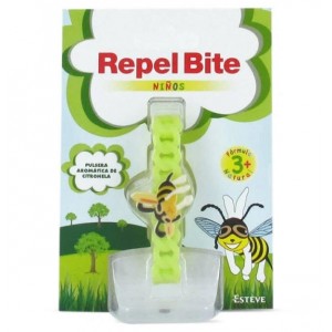 Repel Bite Niños Pulsera Con Citronela