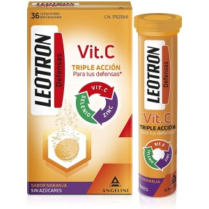 Leotron Vitamina C (36 Comprimidos Efervescentes)