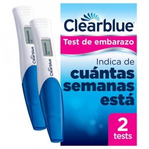 Clearblue Prueba Digital Test De Embarazo - Indicador En Semanas (2 Pruebas)