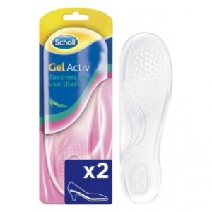 Scholl Gelactiv Tacón Diario, 1 Par