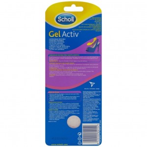 Scholl Plantilla Gelactiv Zapatos Abiertos, 1 Par