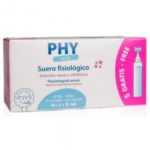 Suero Fisiologico Phy Bebe 40+5 Uds