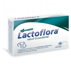Lactoflora Salud Bucodental (30 Comprimidos Sabor Menta)