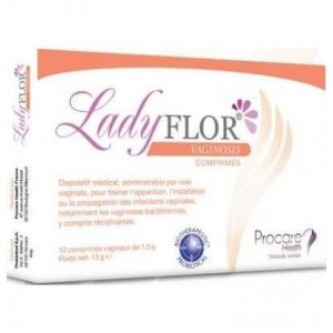 Lady Flor Vaginosis Comprimidos Vaginales (10 Comprimidos)