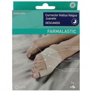 Corrector Juanete Descanso - Farmalastic Feet (Talla P)