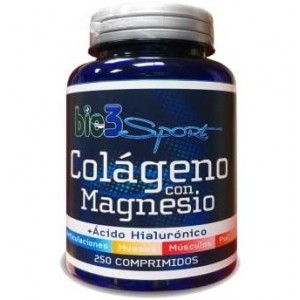 Colageno Con Magnesio, 250 Comp. - Bio3