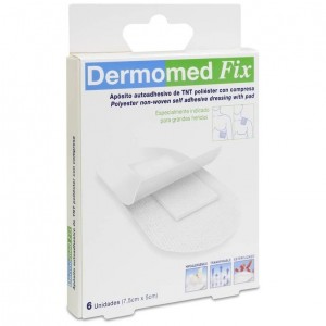 Dermomed Fix Apósito Estéril Autoadh 9 Cm X 5 Cm, 6 Uds